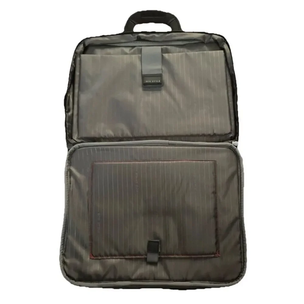 Eco Style Black Neoprene Tech Pro Case Topload LapTop Bag Checkpoint Friendly NW